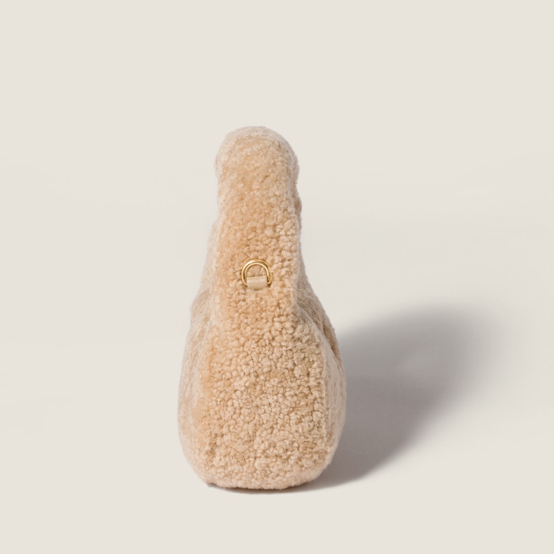 Wander shearling mini-bag