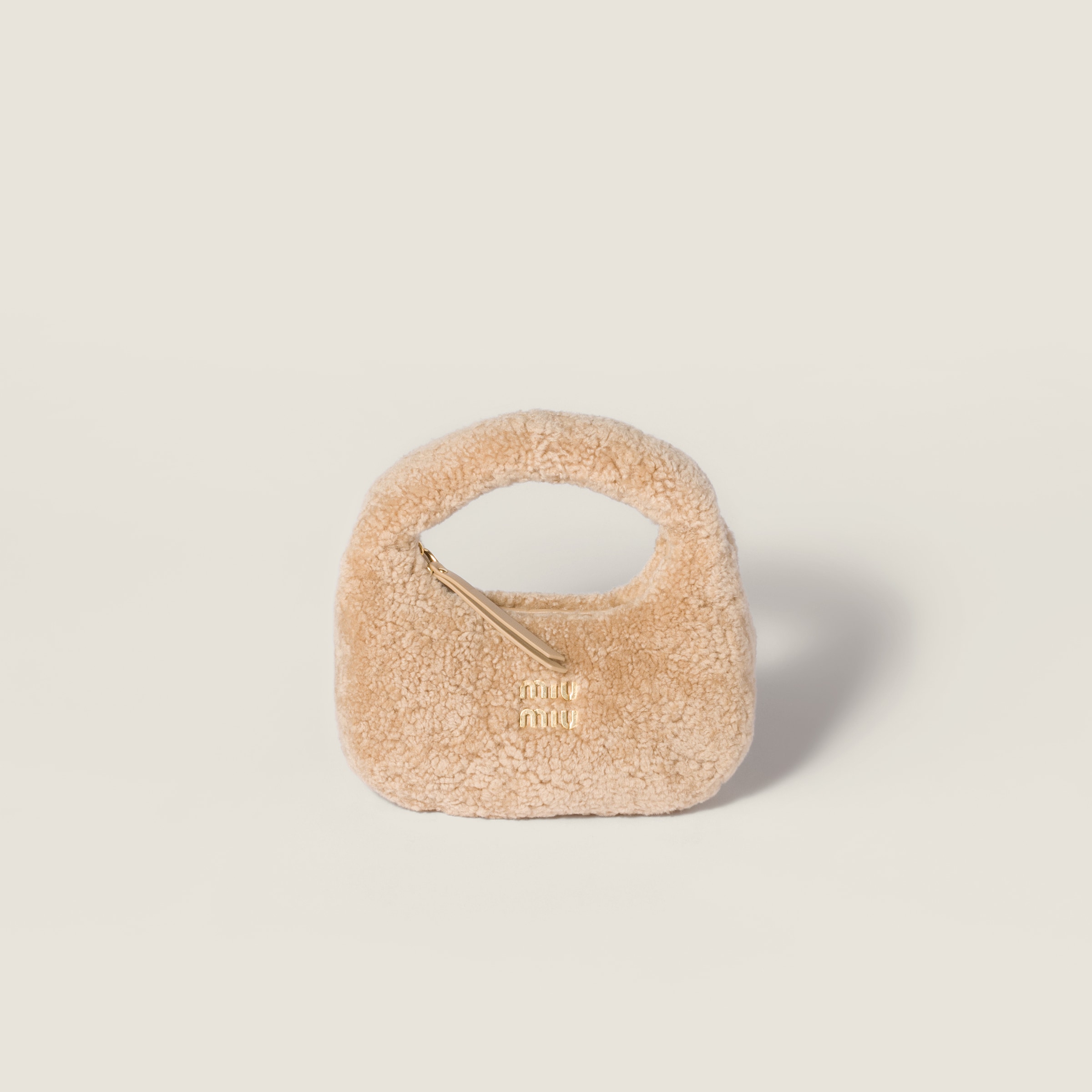 Wander shearling mini-bag
