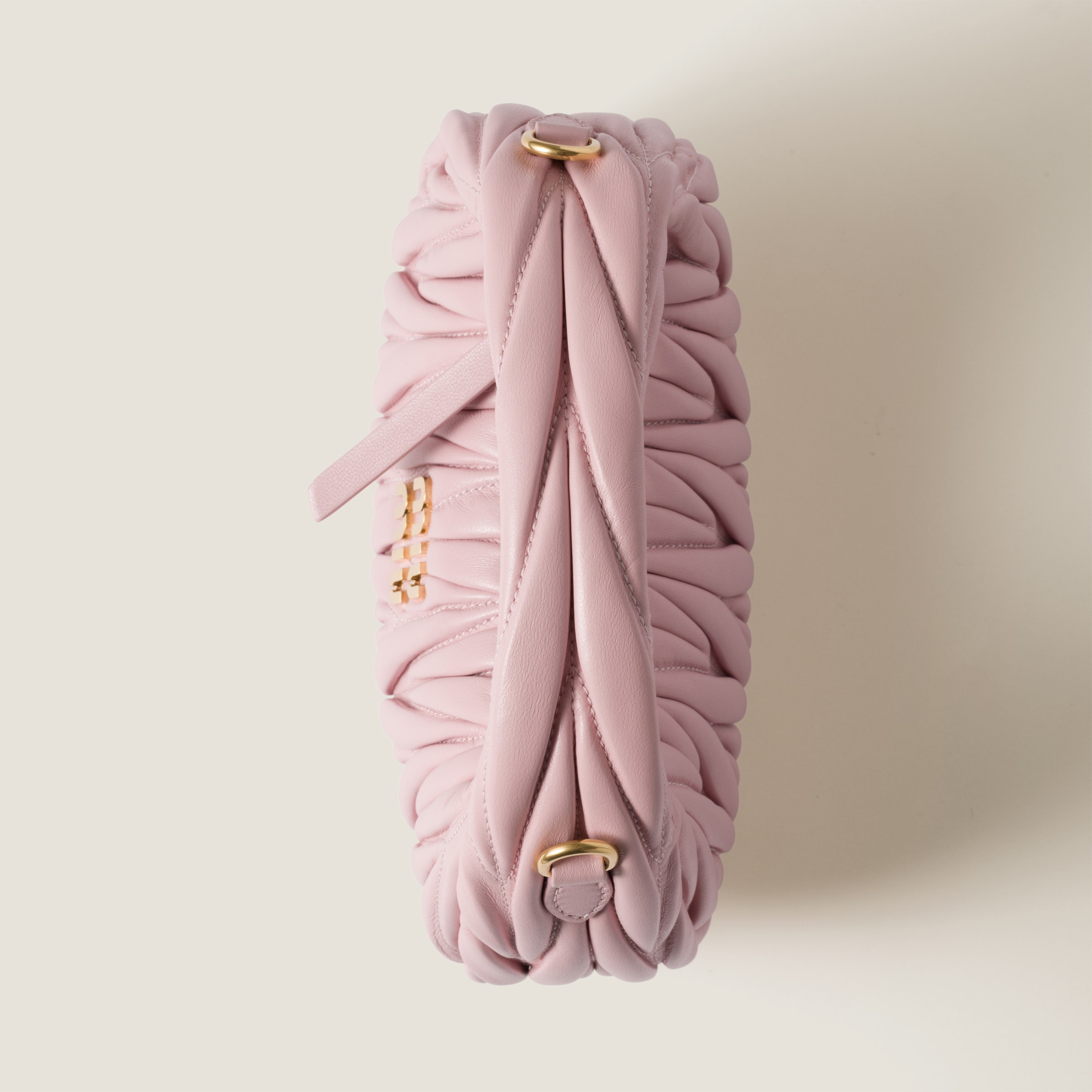 ★MiuMiu★ Patent Leather Hairpin Alabaster Pink 5IF092069F0 Miu Miu Patent Leather Hair Clip In Alabaster Pink | ModeSens