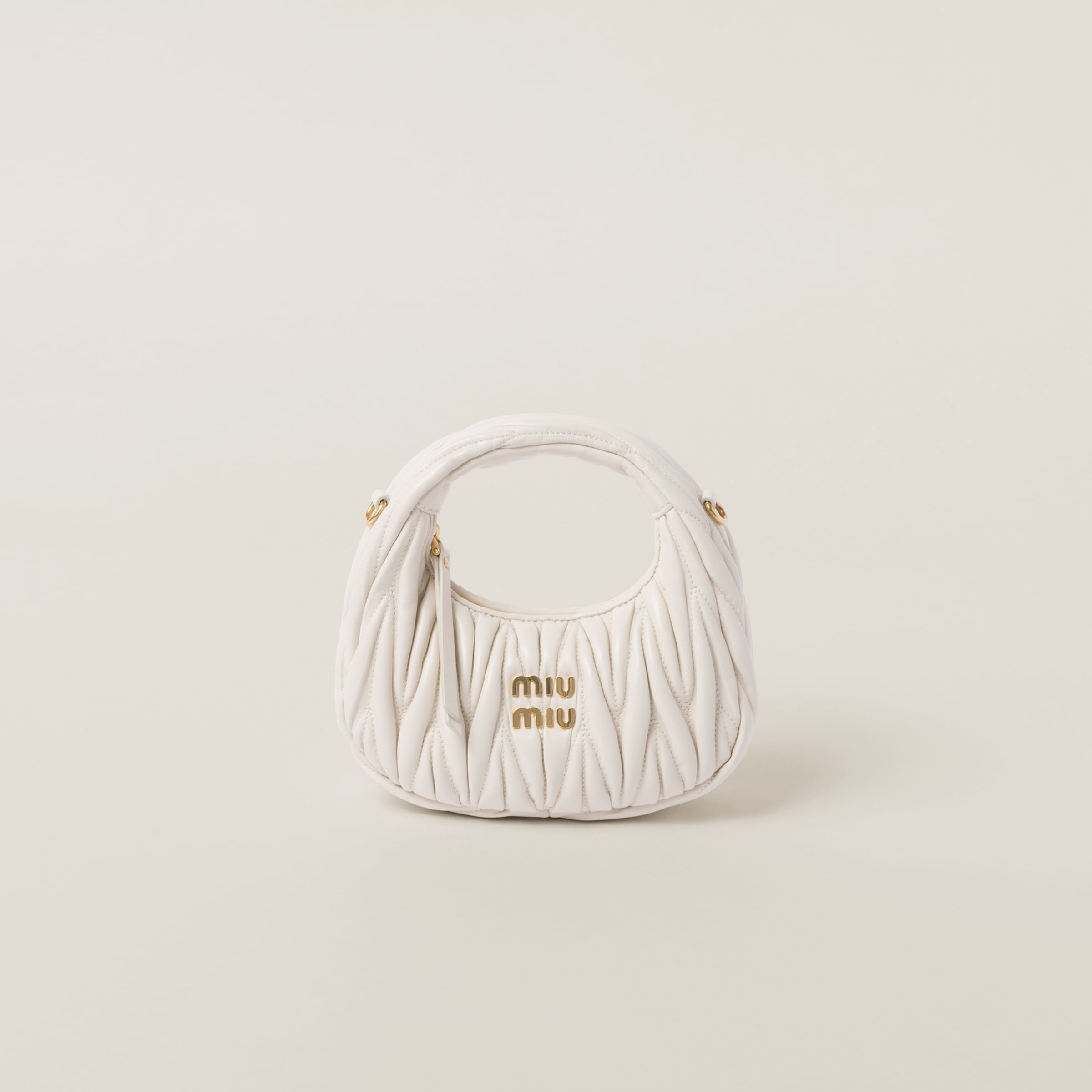 Miu Miu Matelassé Leather Mini Bag, Designer Bag Collection