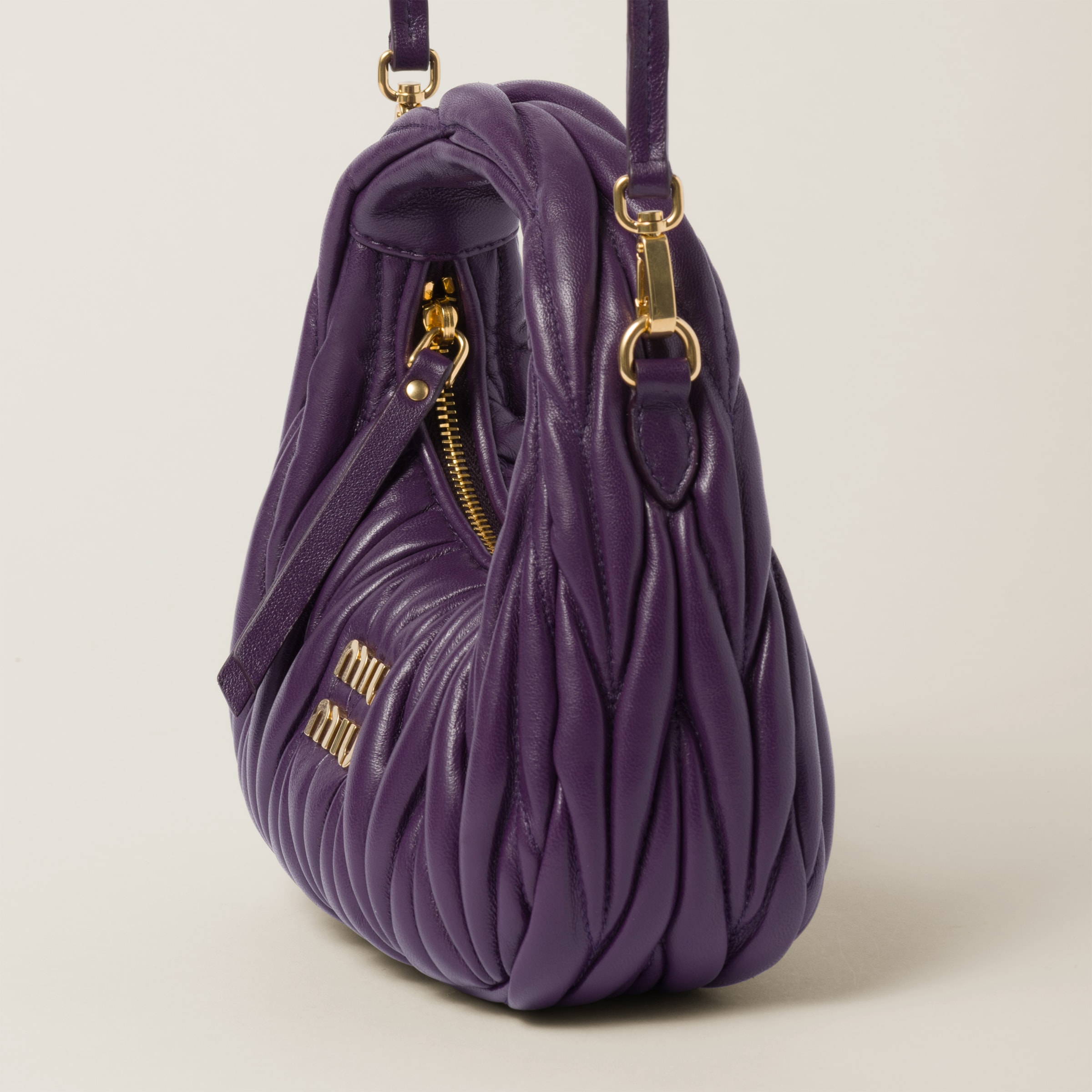 Miu miu purple bag 2025