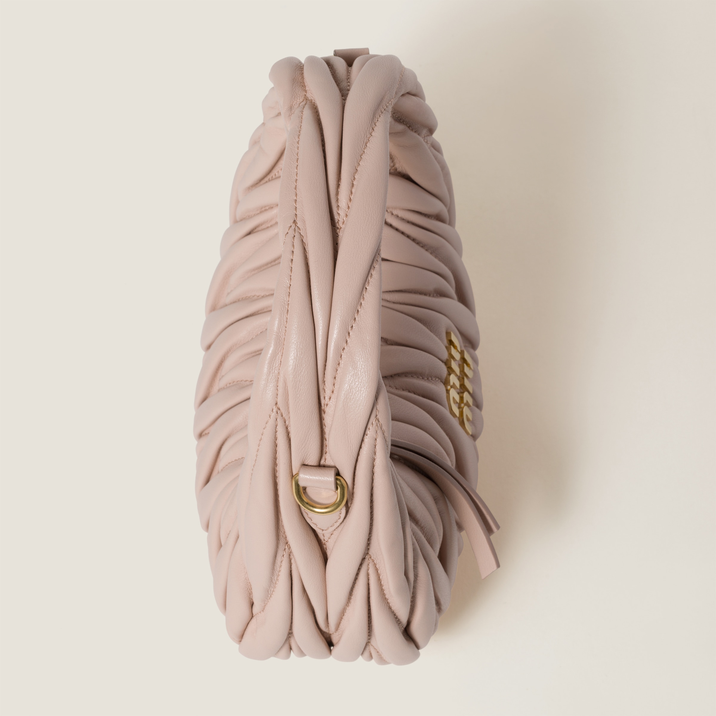Wander matelassé nappa leather hobo mini-bag - Collection