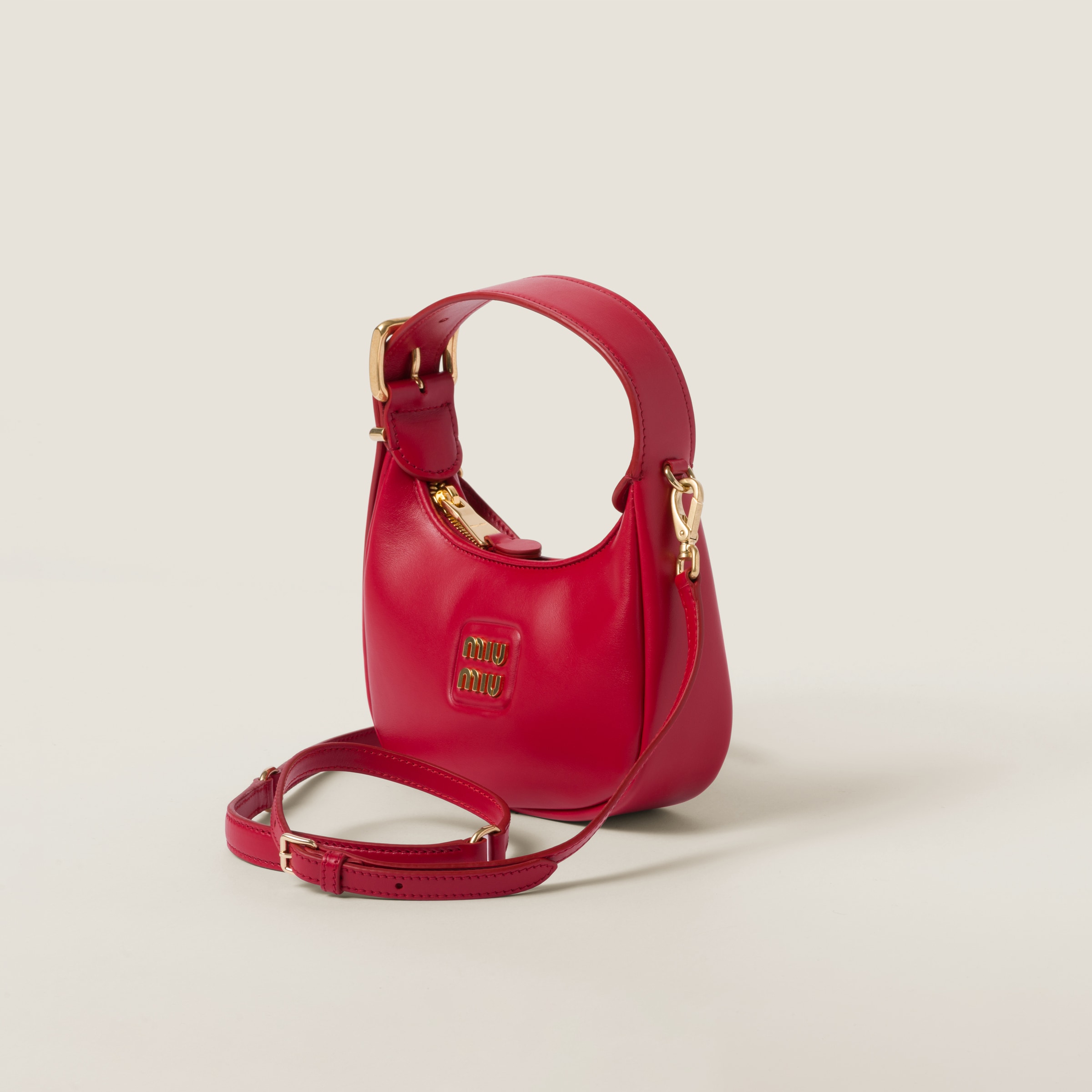 Miu miu best sale red leather bag