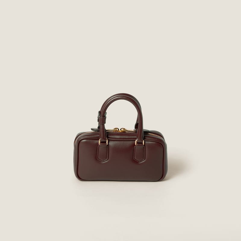 アルカディ レザー ミニバッグ