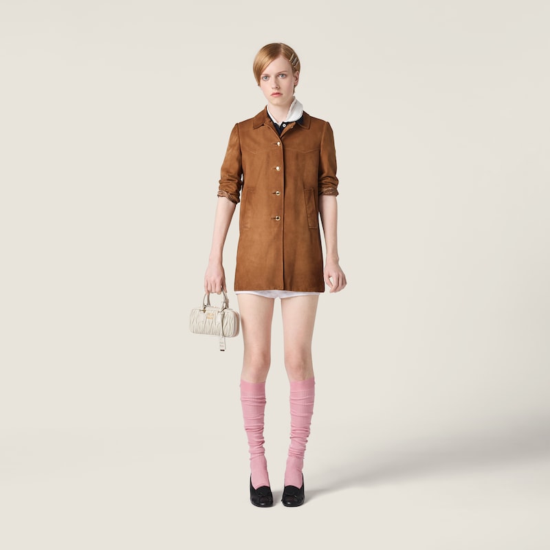 Arcadie Mini Bag aus Matelassé-Nappaleder