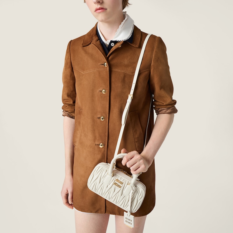 Arcadie Mini Bag aus Matelassé-Nappaleder