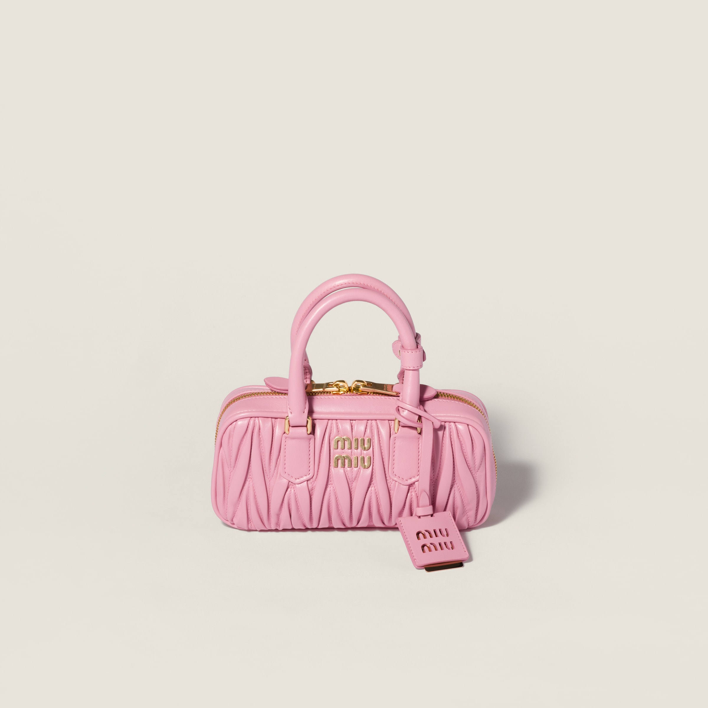 Arcadie matelassé nappa leather mini-bag from Miu Miu - $2,650