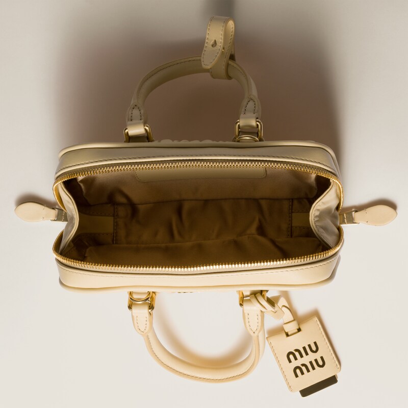 Mini sac Arcadie en cuir nappa matelassé