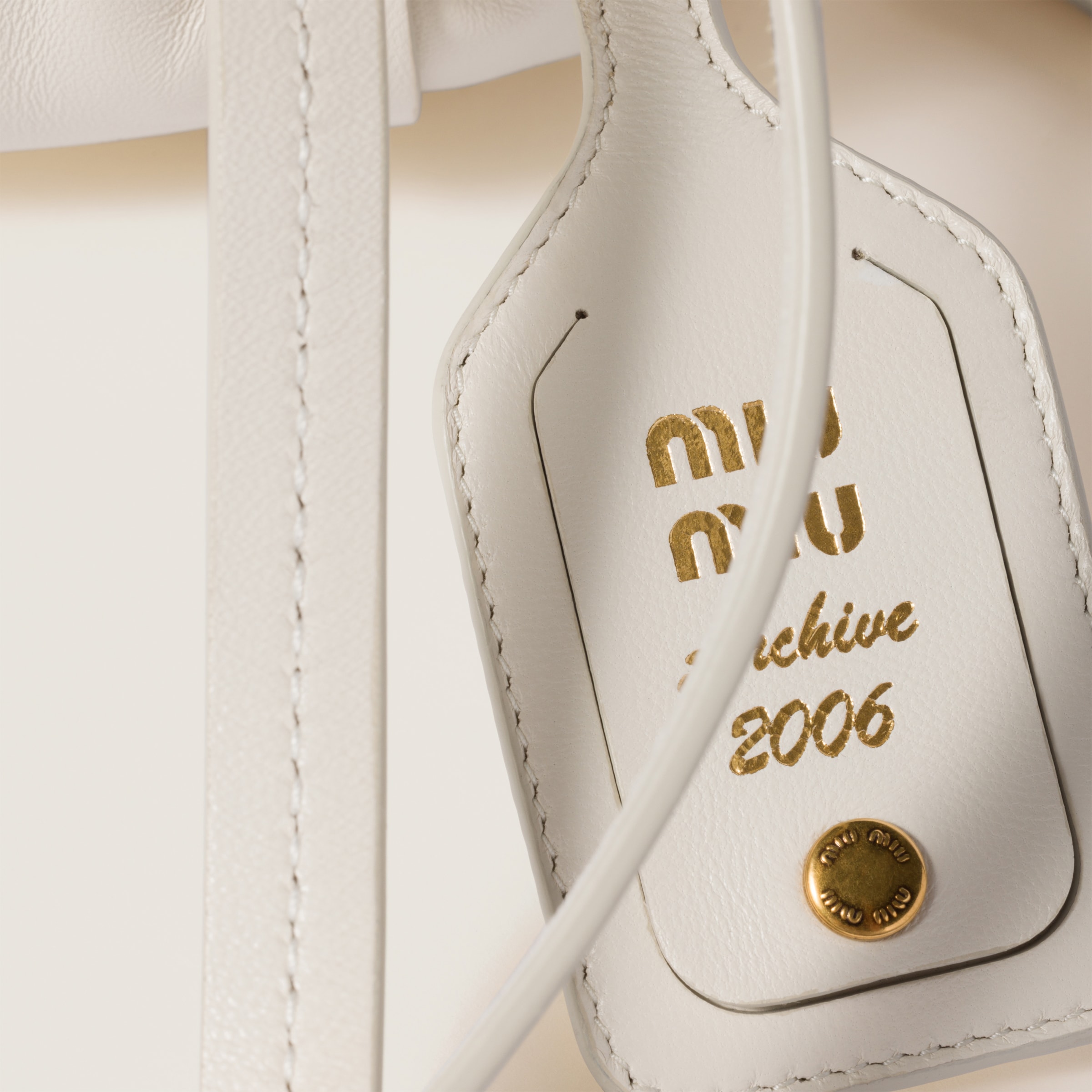 Joie nappa leather mini-bag - Collection Collections | Miu Miu