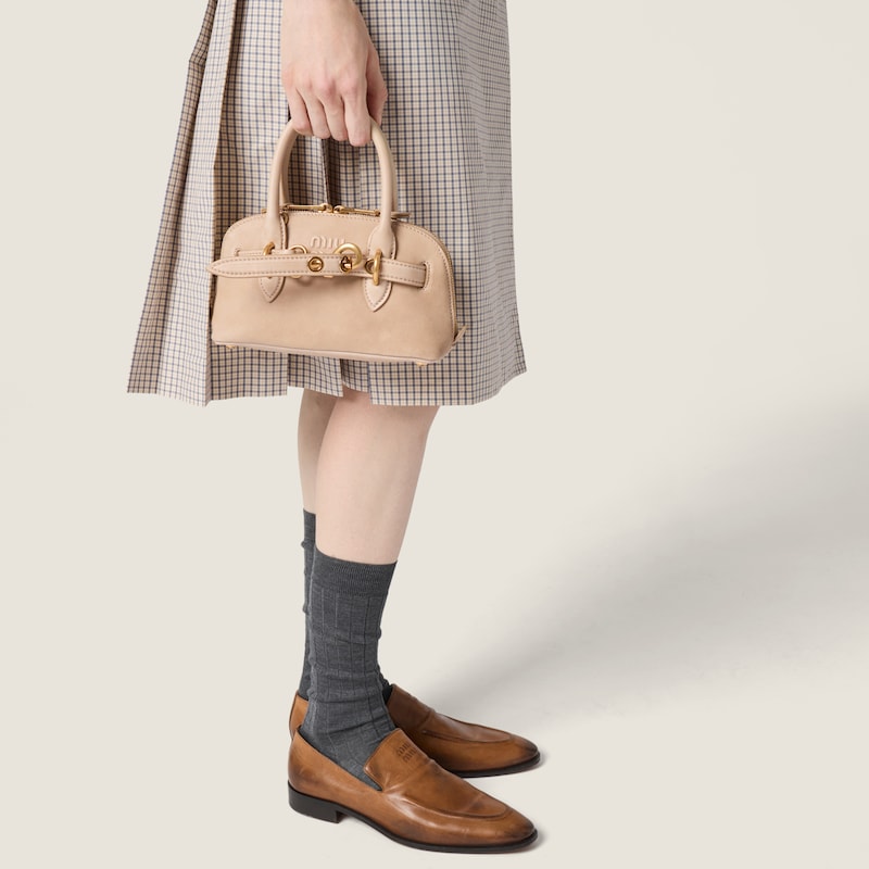 Aventure mini nappa leather bag