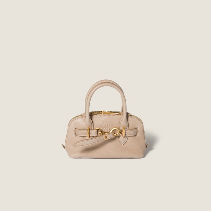 Cord Aventure Mini Nappa Leather Bag | Miu Miu - United States