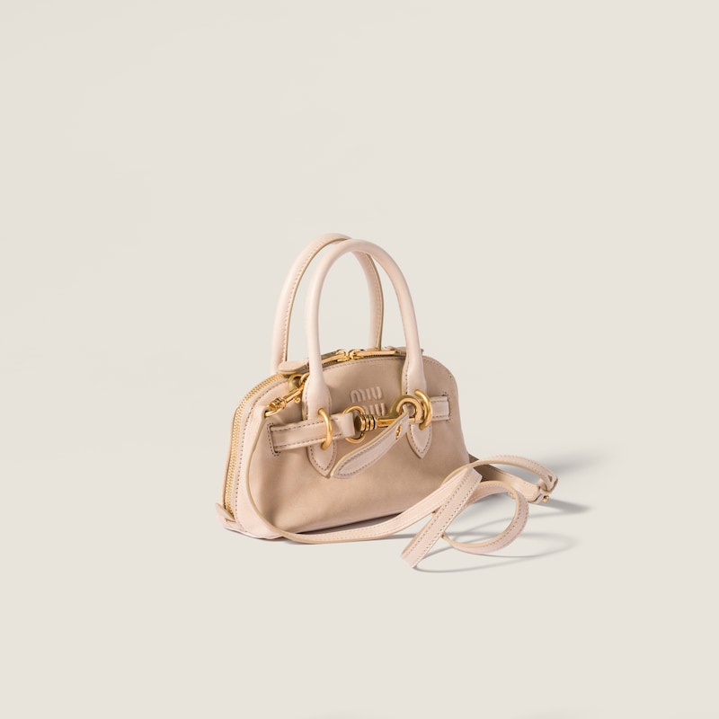 Aventure mini nappa leather bag