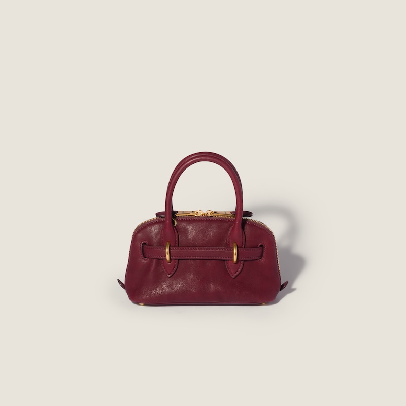 Aventure mini nappa leather bag