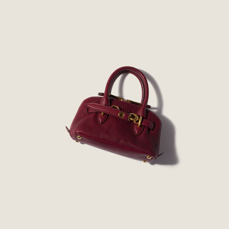 Aventure mini nappa leather bag