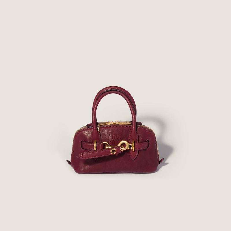 Aventure Mini Nappa Leather Bag