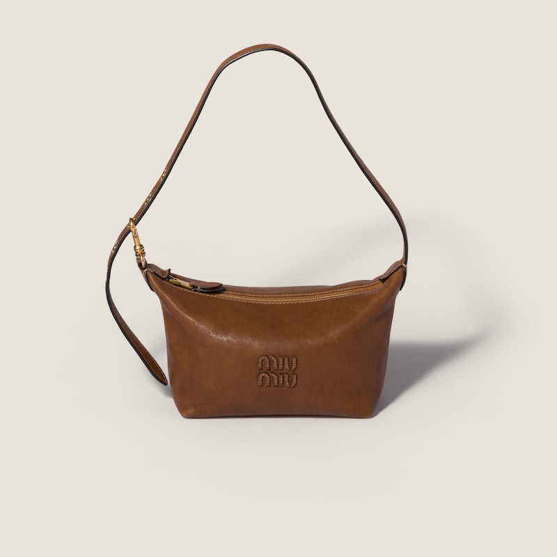 Miu Spirit nappa leather bag