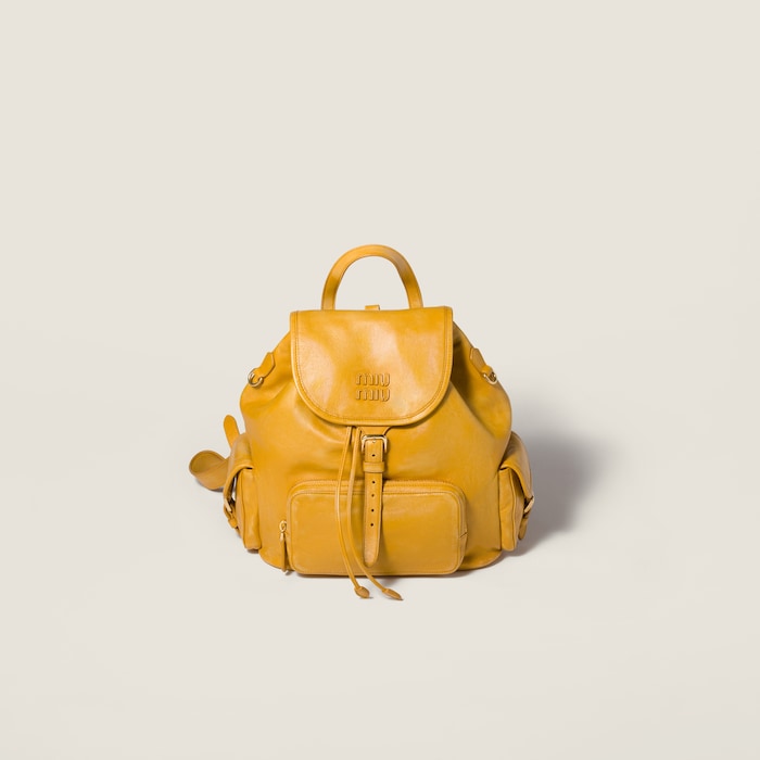 【希少カラー❗️】miumiu ハンドバッグ ブラックレザーハンドバッグ　ネイビー ミュウミュウ miumiu ハンドバッグ ショルダーバッグ 黒