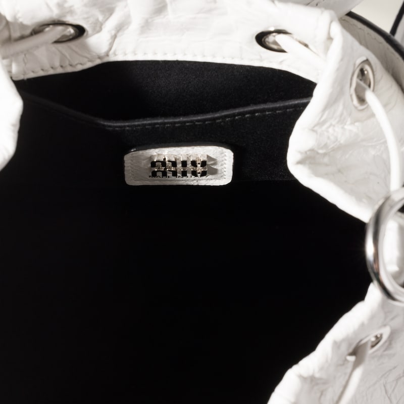 Nappa leather backpack