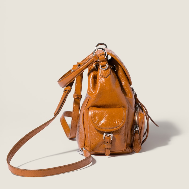 Sac à dos en cuir nappa