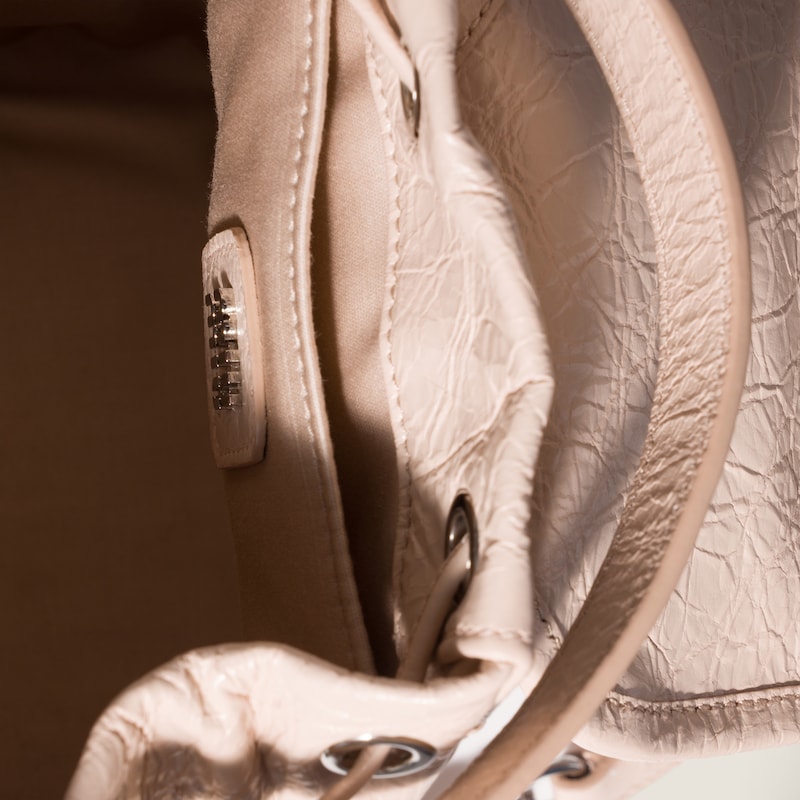 Nappa leather backpack