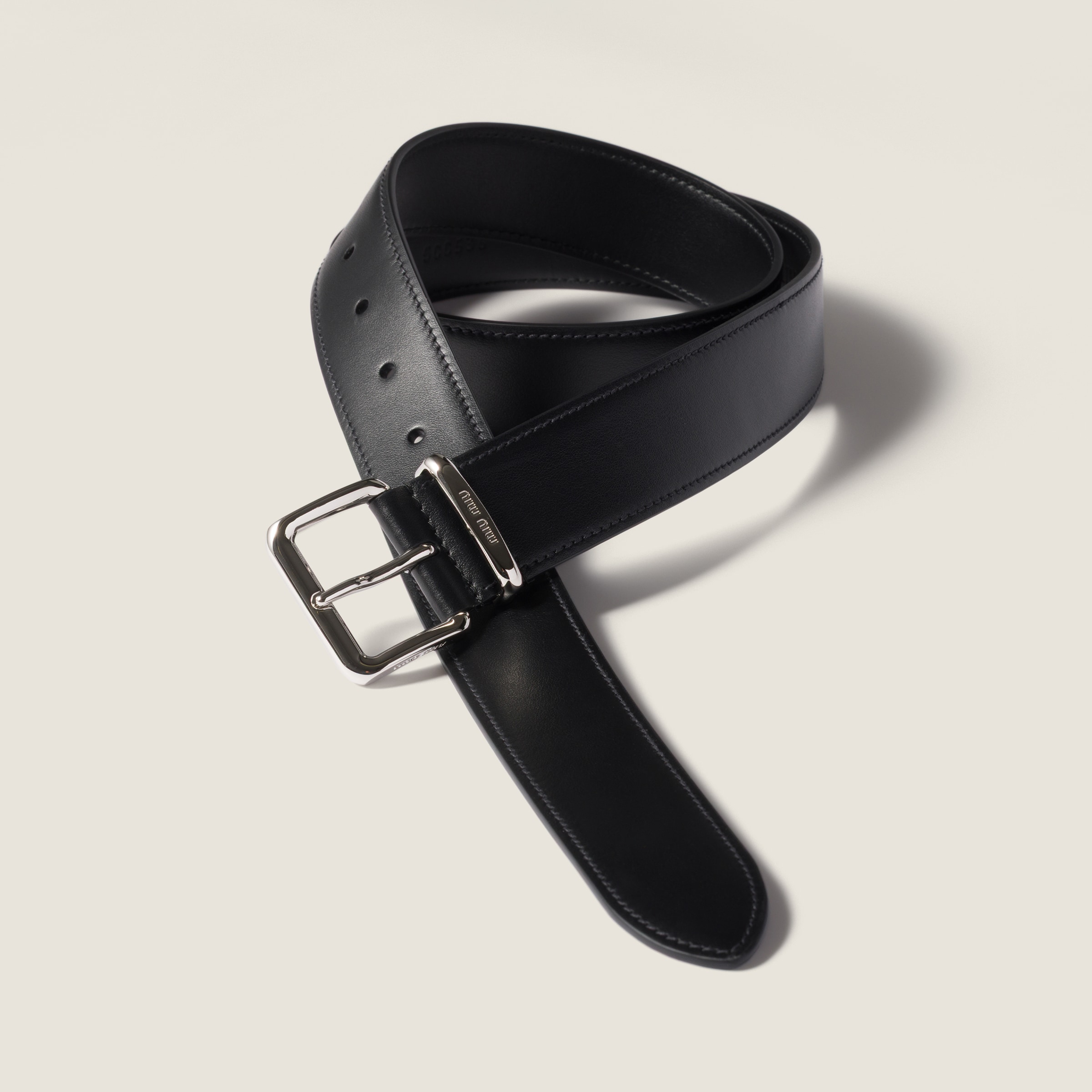 【Dappi】MIU MIU Leather Belt Miu Miu Leather Belt | Saks Fifth Avenue