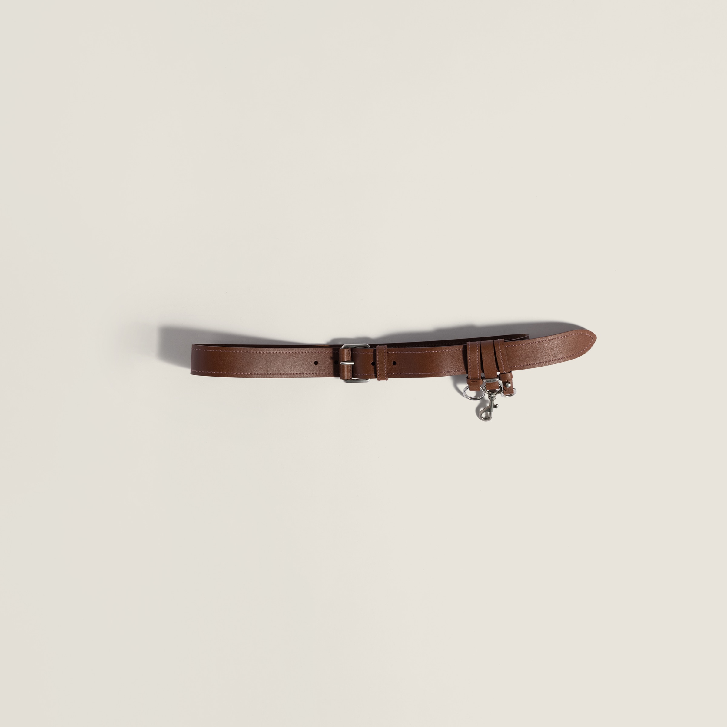 Leather belt
