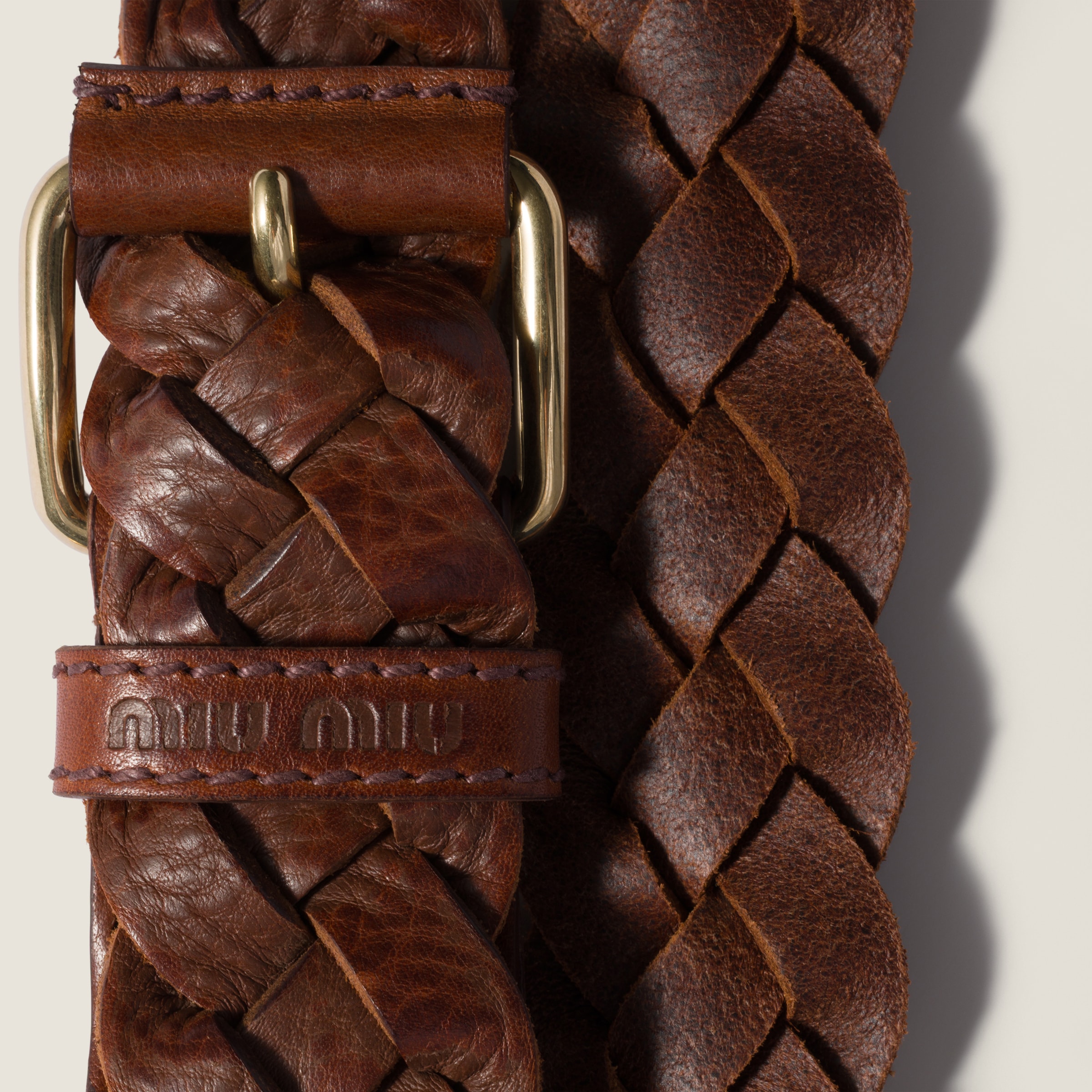 Women's leather belts | Miu Miu - United States