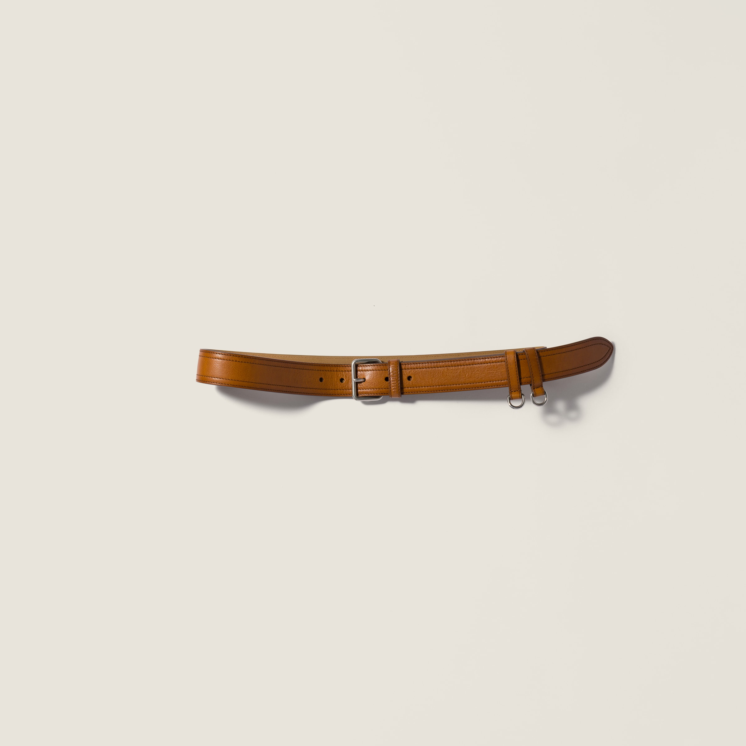 Leather belt
