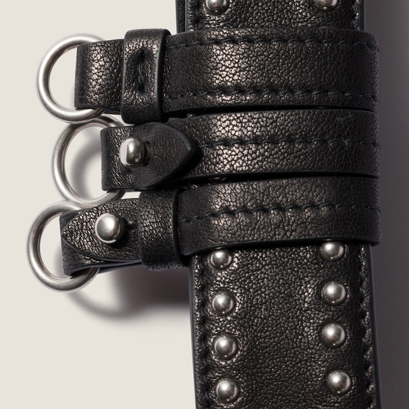 Leather belt