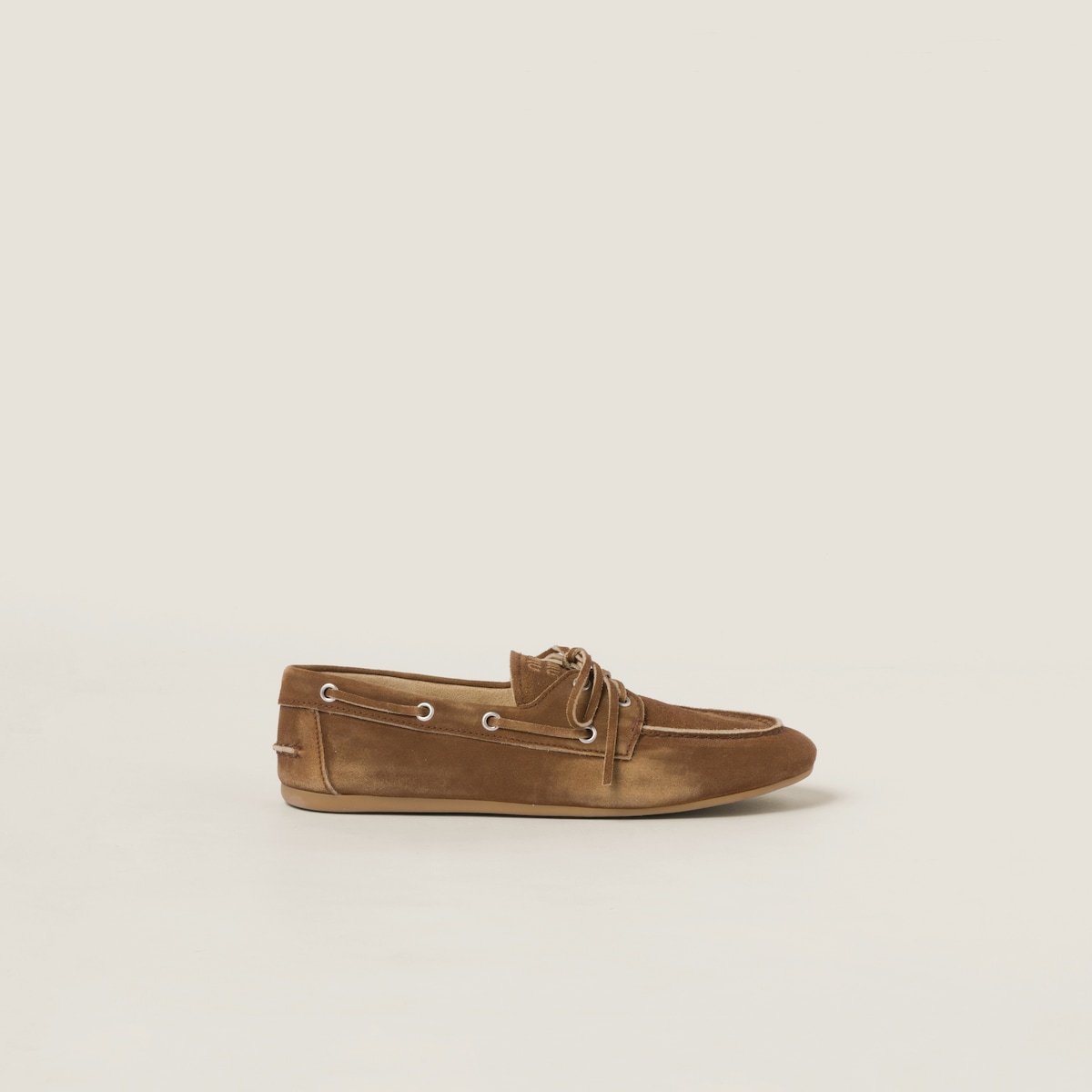Faded suede Deck shoes