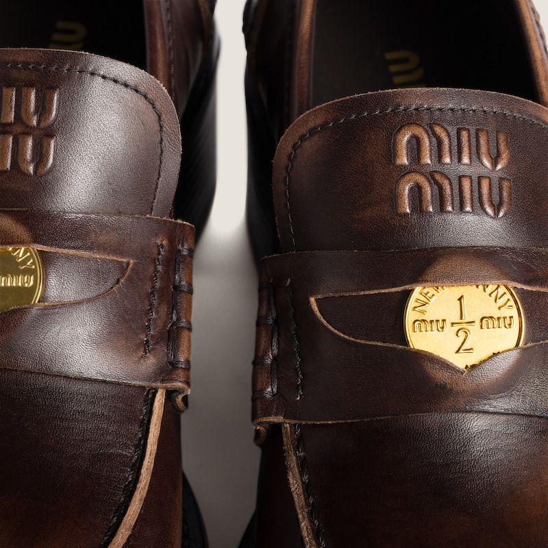 Decò calf leather loafers