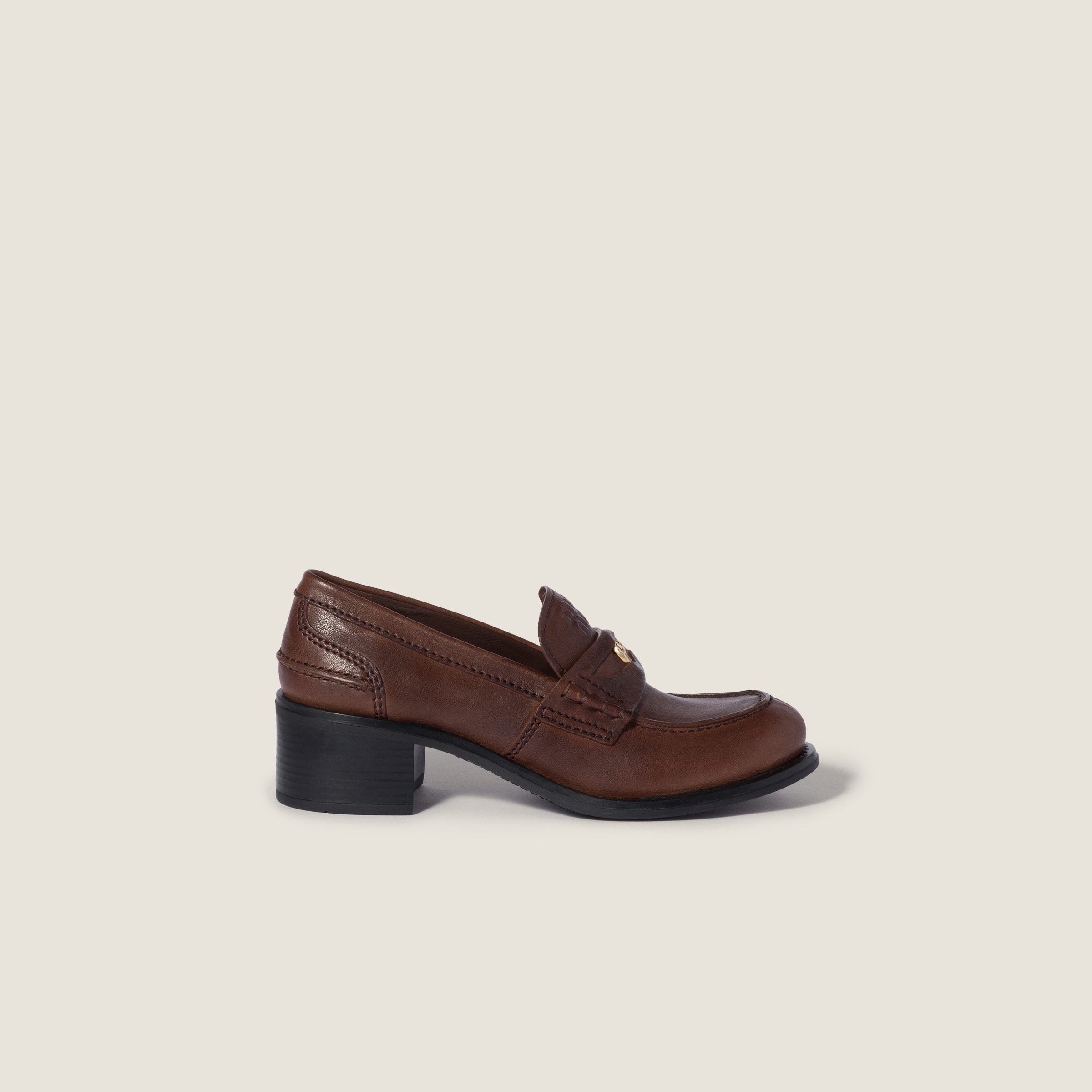 Miu Miu Nappa leather loafers