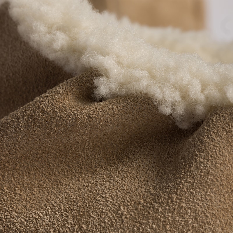 Ruches suede loafers