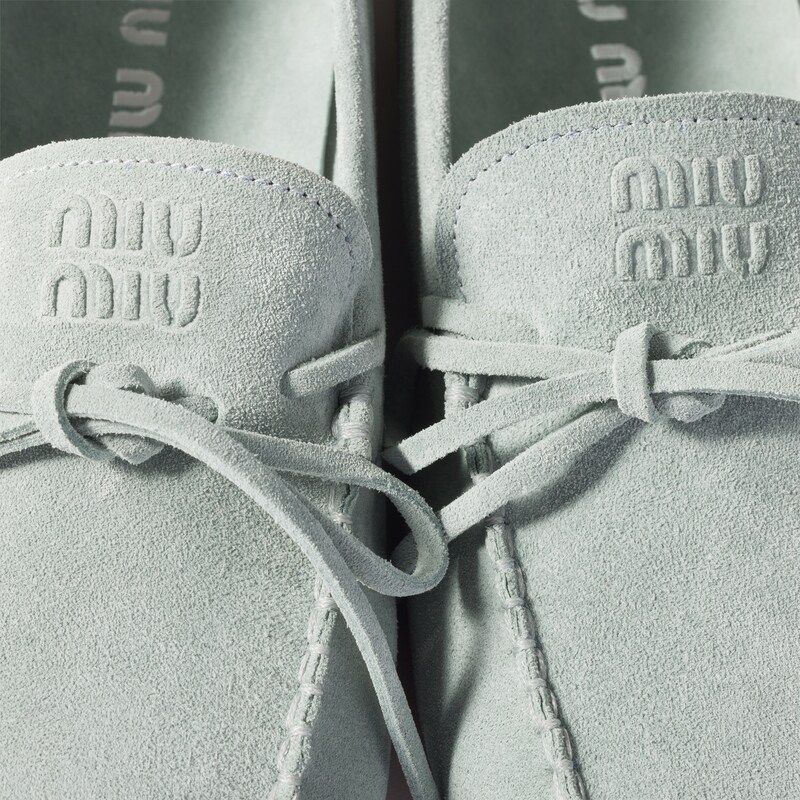 Suede loafers