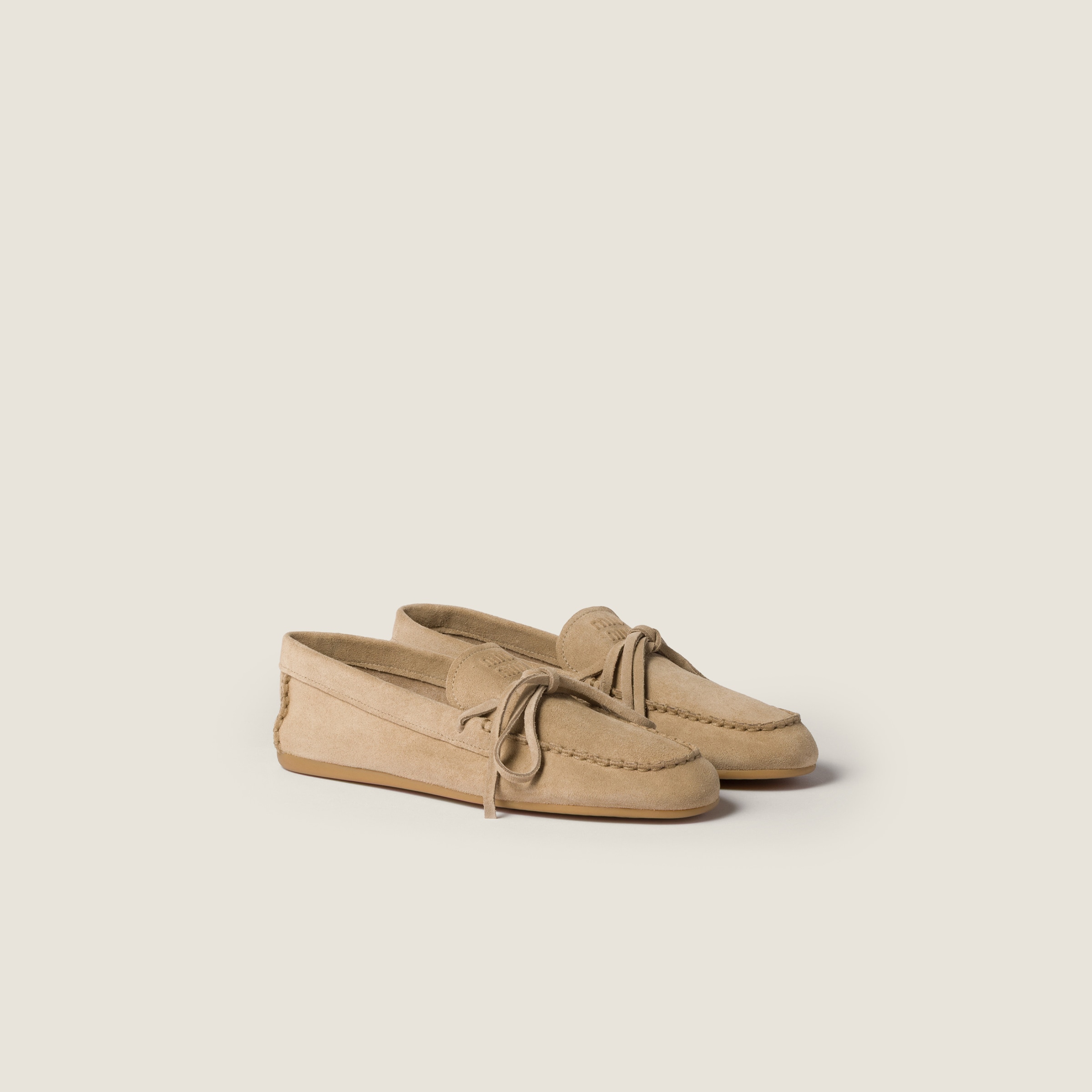 Suede loafers
