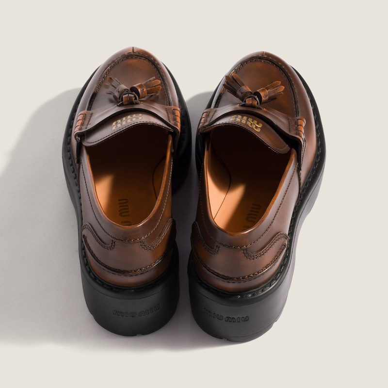 Deco' leather loafers