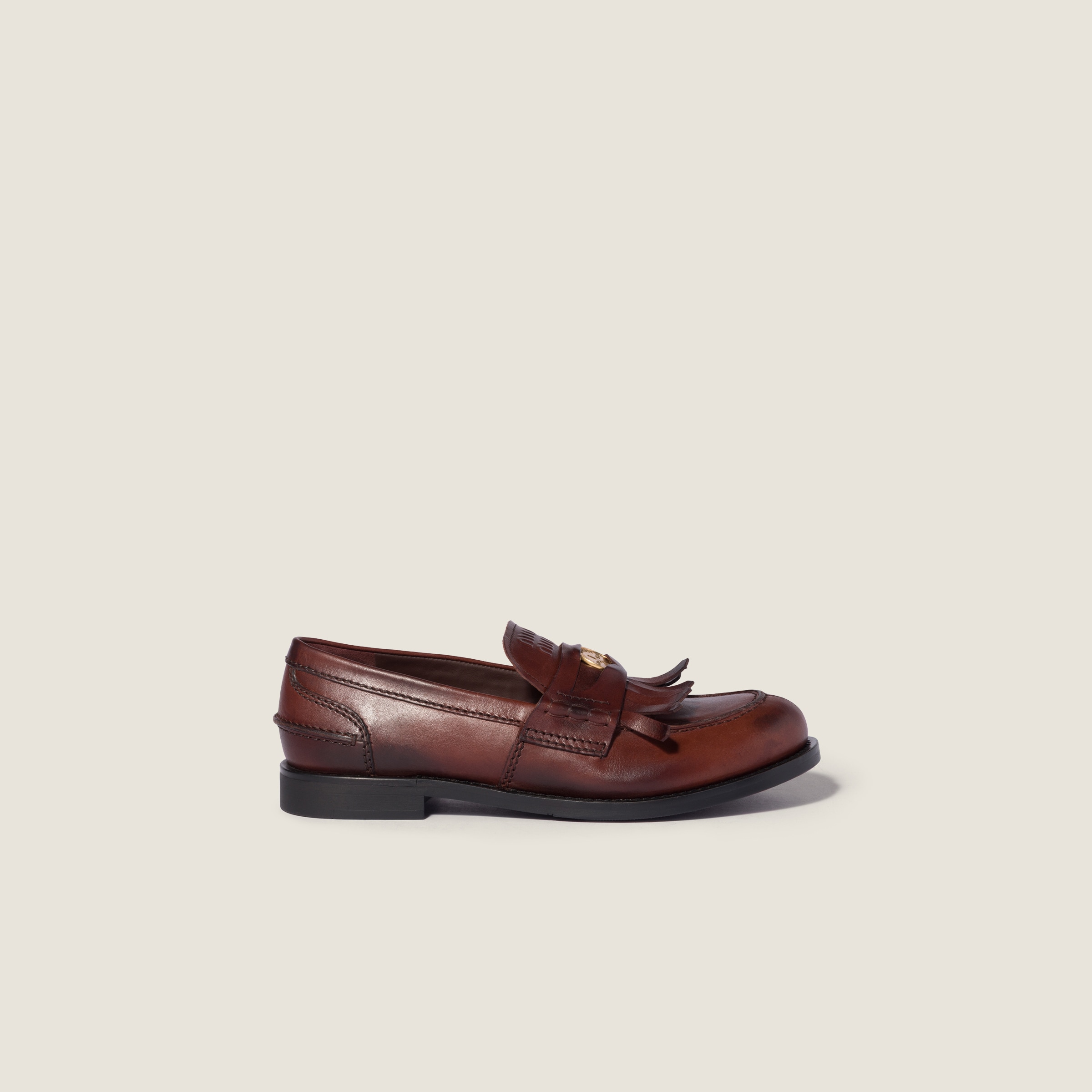 Miu Miu Leather loafers