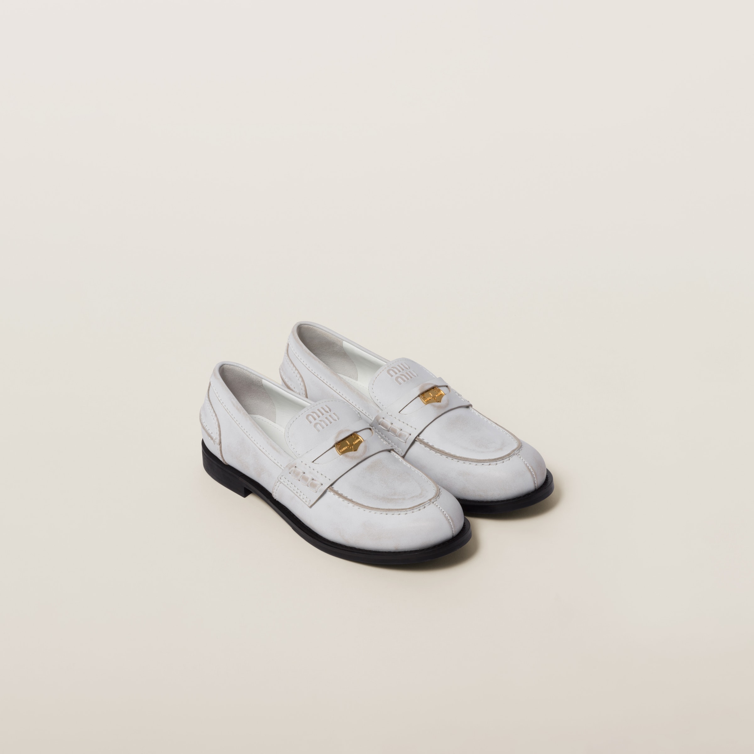Miu miu loafers sales