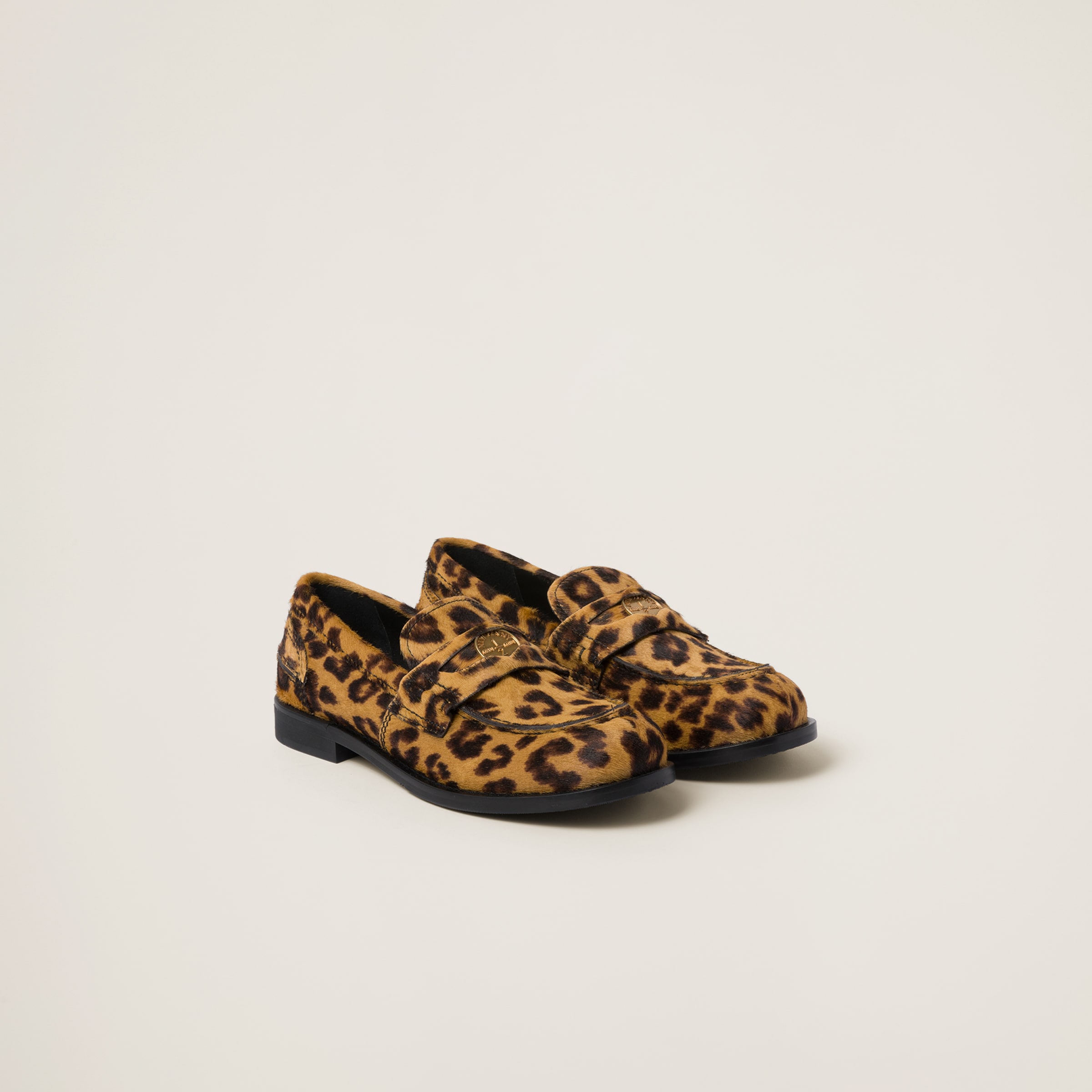 Leopard loafer shop