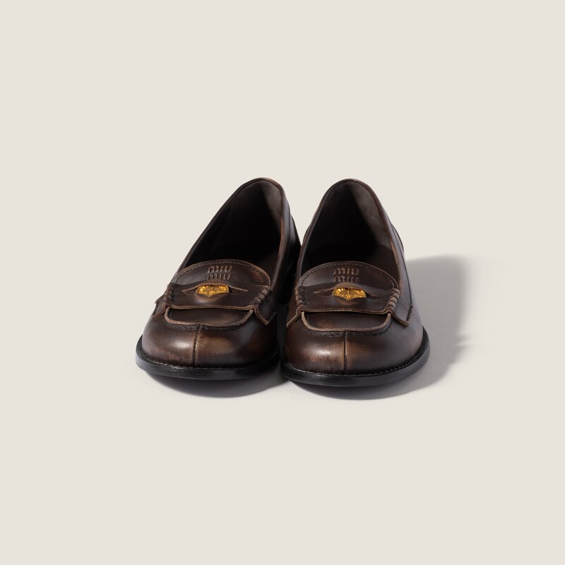 Loafer em couro