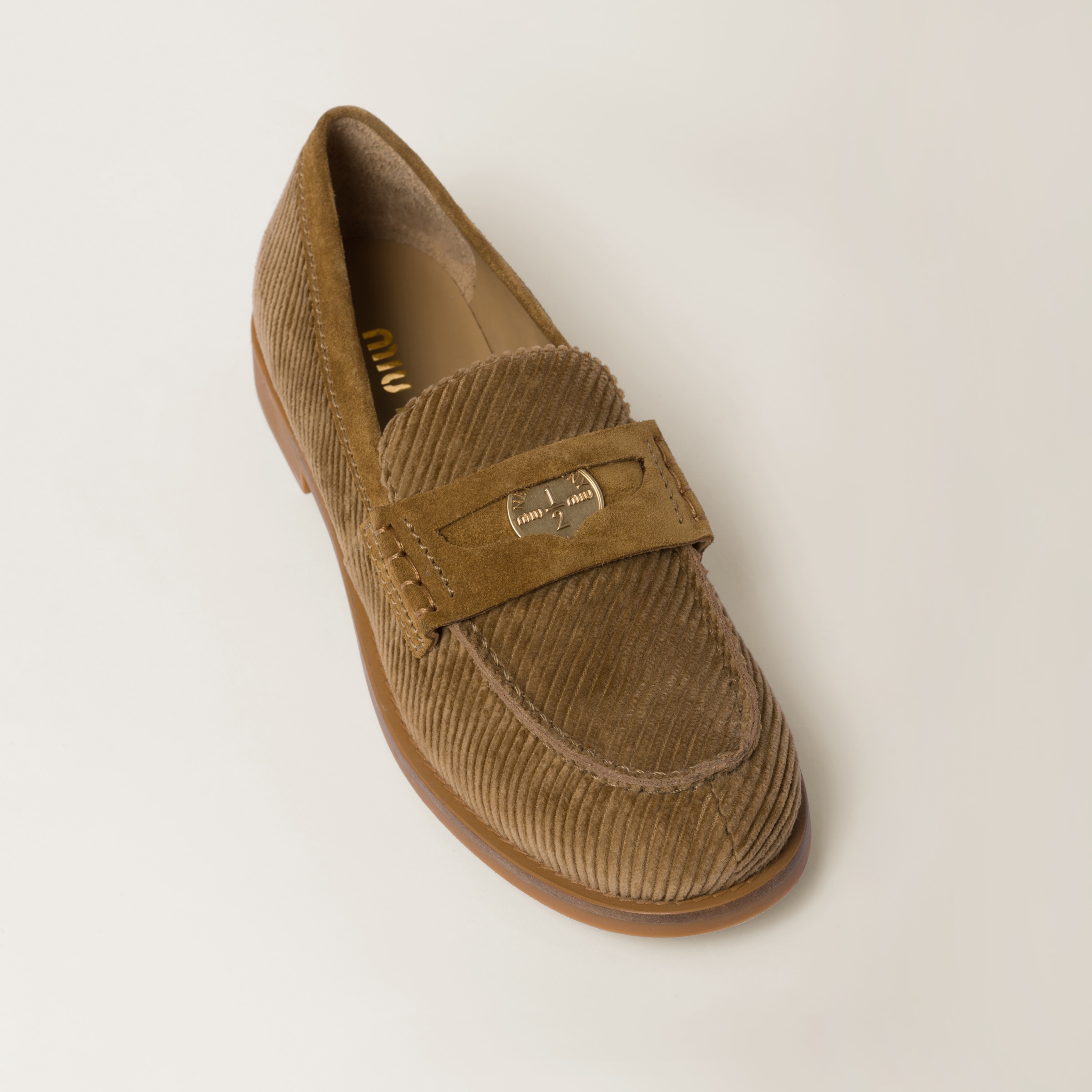 Corduroy loafers 2025