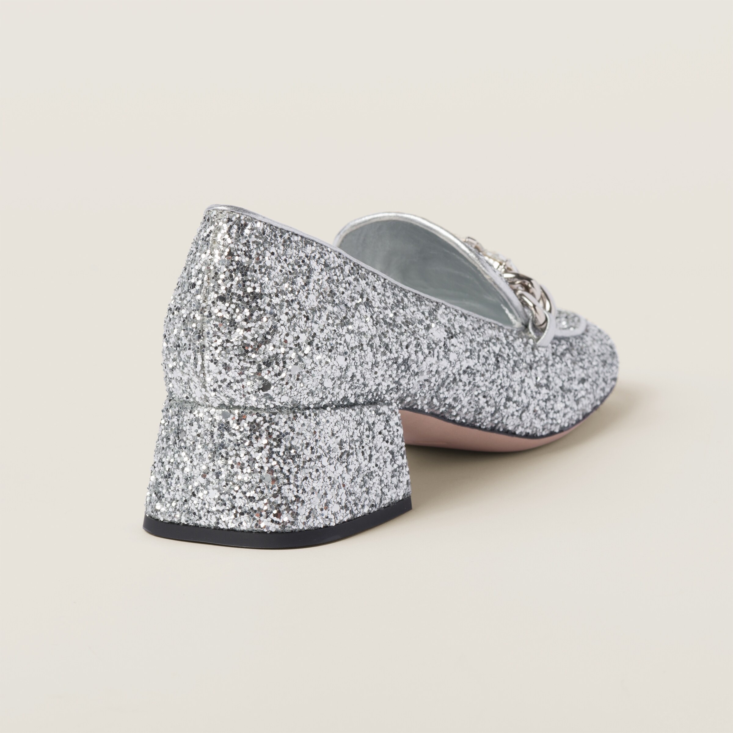 Glitter loafers womens sale