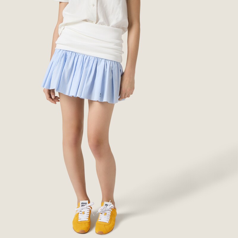 Plume suede sneakers