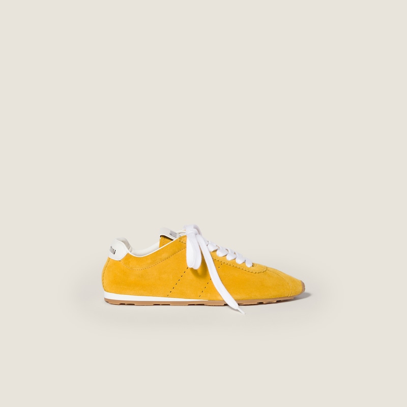 Plume suede sneakers