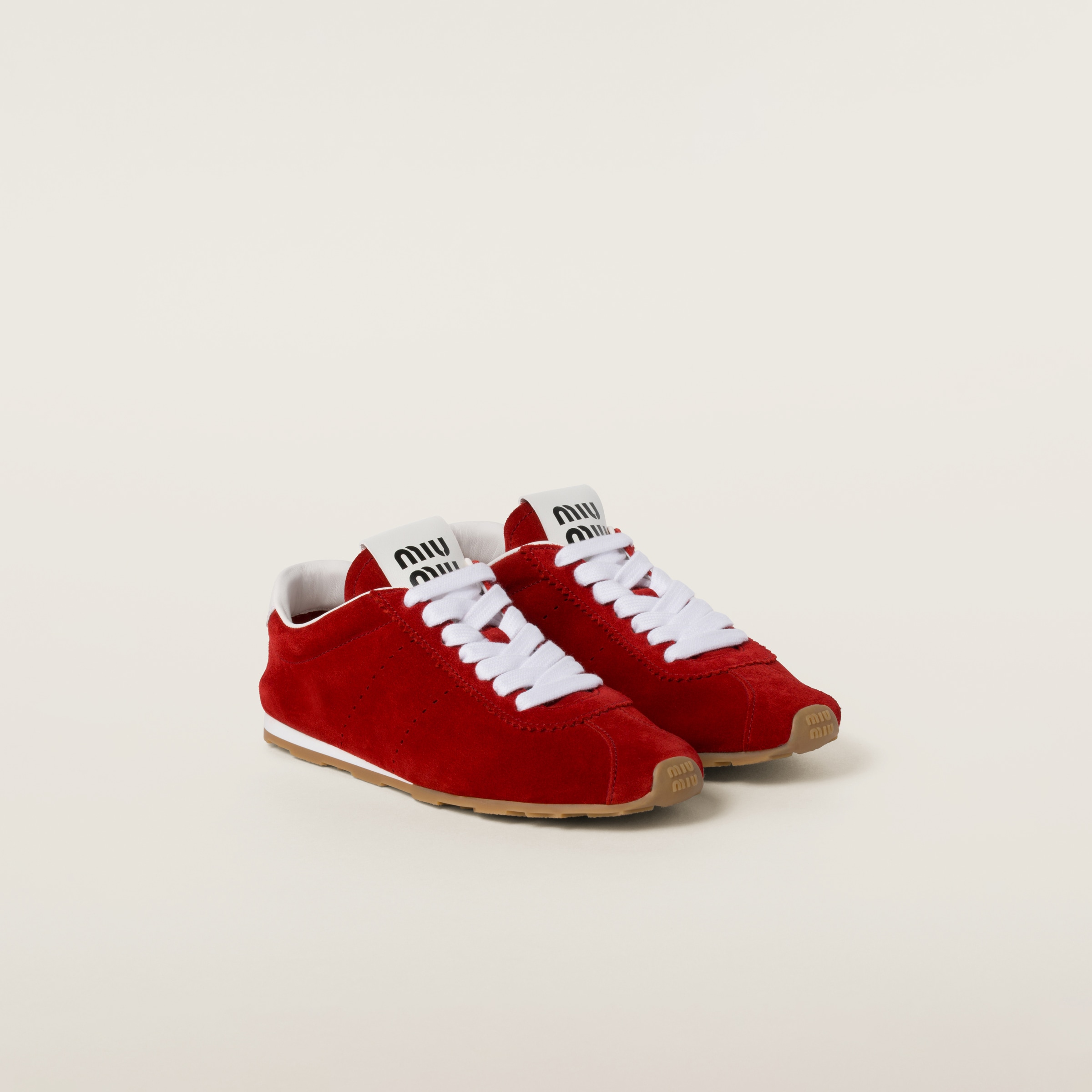 Miu miu knit sneakers top
