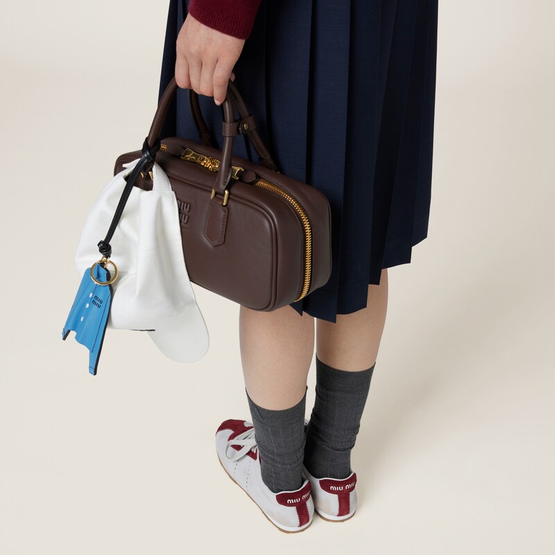 プリューム ナッパレザーxスエード スニーカー