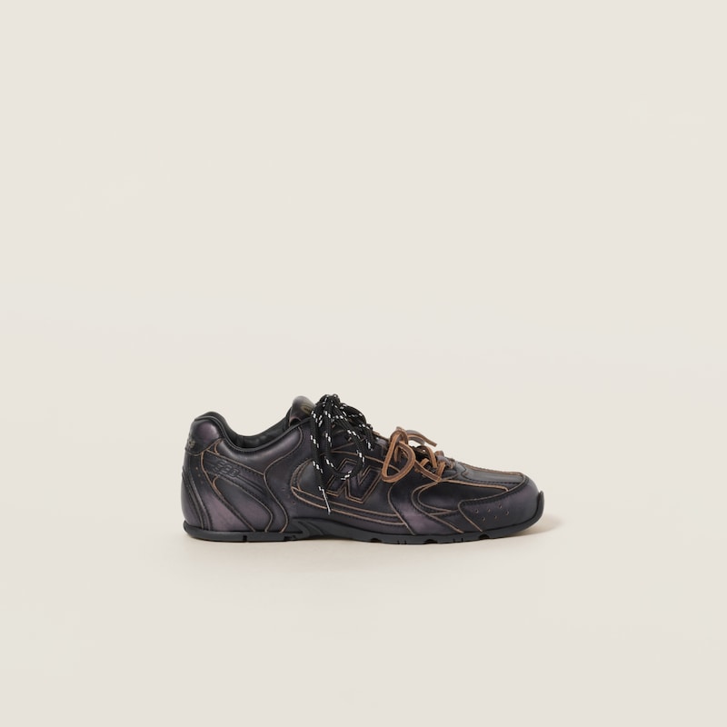 New Balance X Miu Miu 530 SL leather sneakers