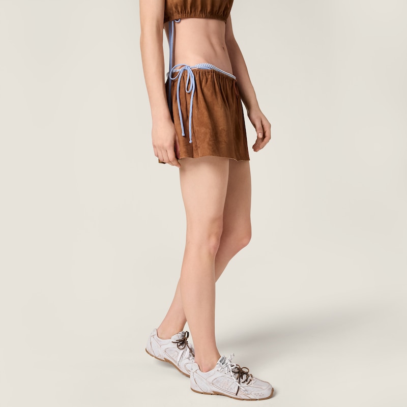 New Balance X Miu Miu 530 SL Deco' leather sneakers