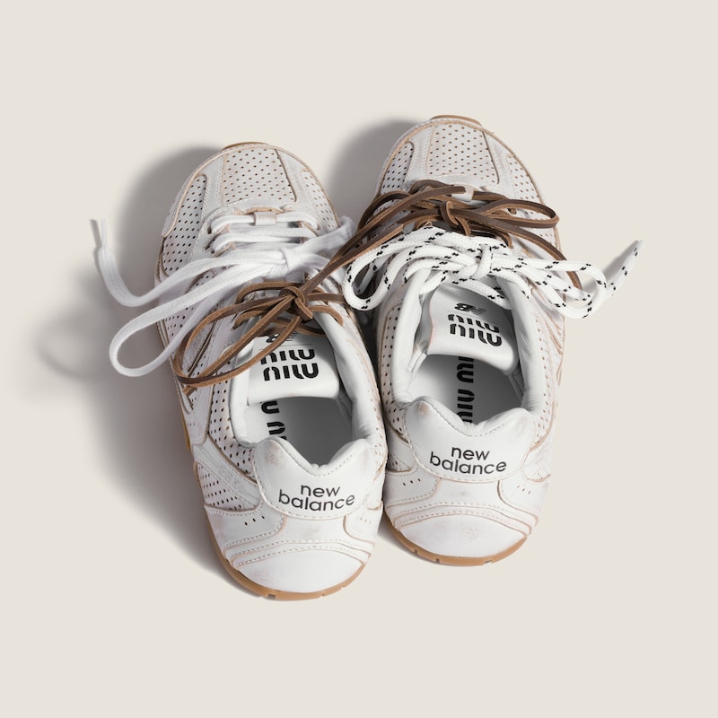 New Balance X Miu Miu 530 SL Deco' leather sneakers