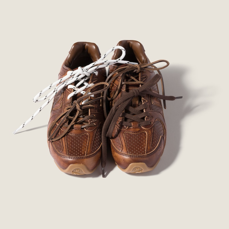 New Balance X Miu Miu 530 SL Deco' leather sneakers